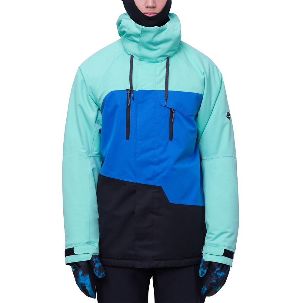 Куртка для сноуборда 686 Geo Insulated (мужская), Spearmint Colorblock
Куртка для сноуборда 686 Geo Insulated (мужская), Spearmint Colorblock