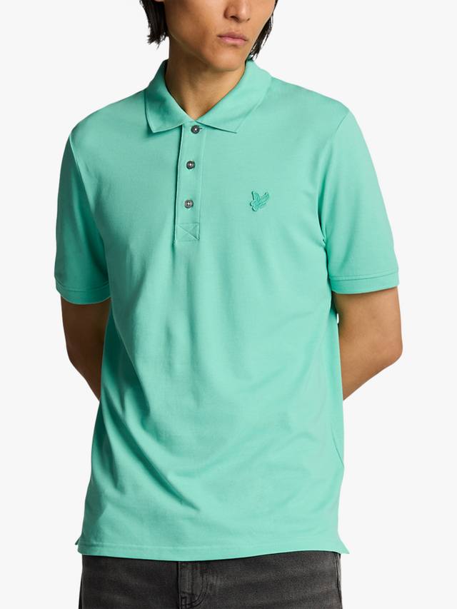 Супертонкая хлопковая поло футболка Lyle & Scott, Deep Aqua
Супертонкая хлопковая поло футболка Lyle & Scott, Deep Aqua