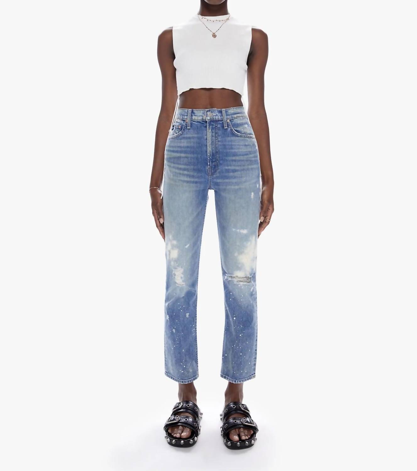 Женские джинсы с высокой посадкой Rider Ankle от Lol Mother, Lol
Женские джинсы с высокой посадкой Rider Ankle от Lol Mother, Lol