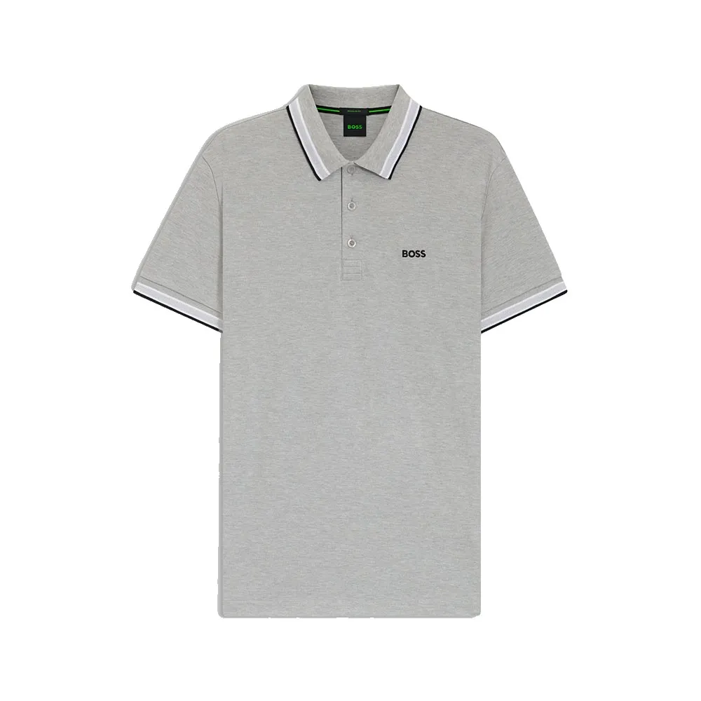 Поло с коротким рукавом BOSS Paddy, серый
Поло с коротким рукавом BOSS Paddy, серый