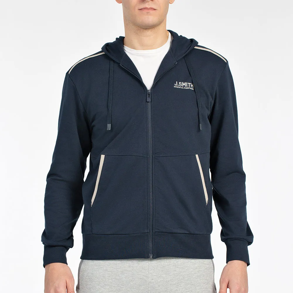 Толстовка John Smith Claveli full zip, синий 
Толстовка John Smith Claveli full zip, синий