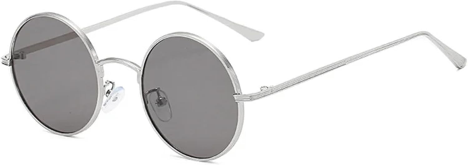 Классические мужские круглые солнцезащитные очки, женские солнцезащитные очки с металлической оправой и защитой от УФ-излучения UV400. Мужская мода VVTWSSW, Silver-grey
Классические мужские круглые солнцезащитные очки, женские солнцезащитные очки с металлической оправой и защитой от УФ-излучения UV400. Мужская мода VVTWSSW, Silver-grey
