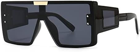 Современные солнцезащитные очки большого квадратного размера 2027 года для женщин и мужчин, в ретро-оправе, модные солнцезащитные очки с защитой от УФ-излучения UV400 MTZJH, Black
Современные солнцезащитные очки большого квадратного размера 2027 года для женщин и мужчин, в ретро-оправе, модные солнцезащитные очки с защитой от УФ-излучения UV400 MTZJH, Black