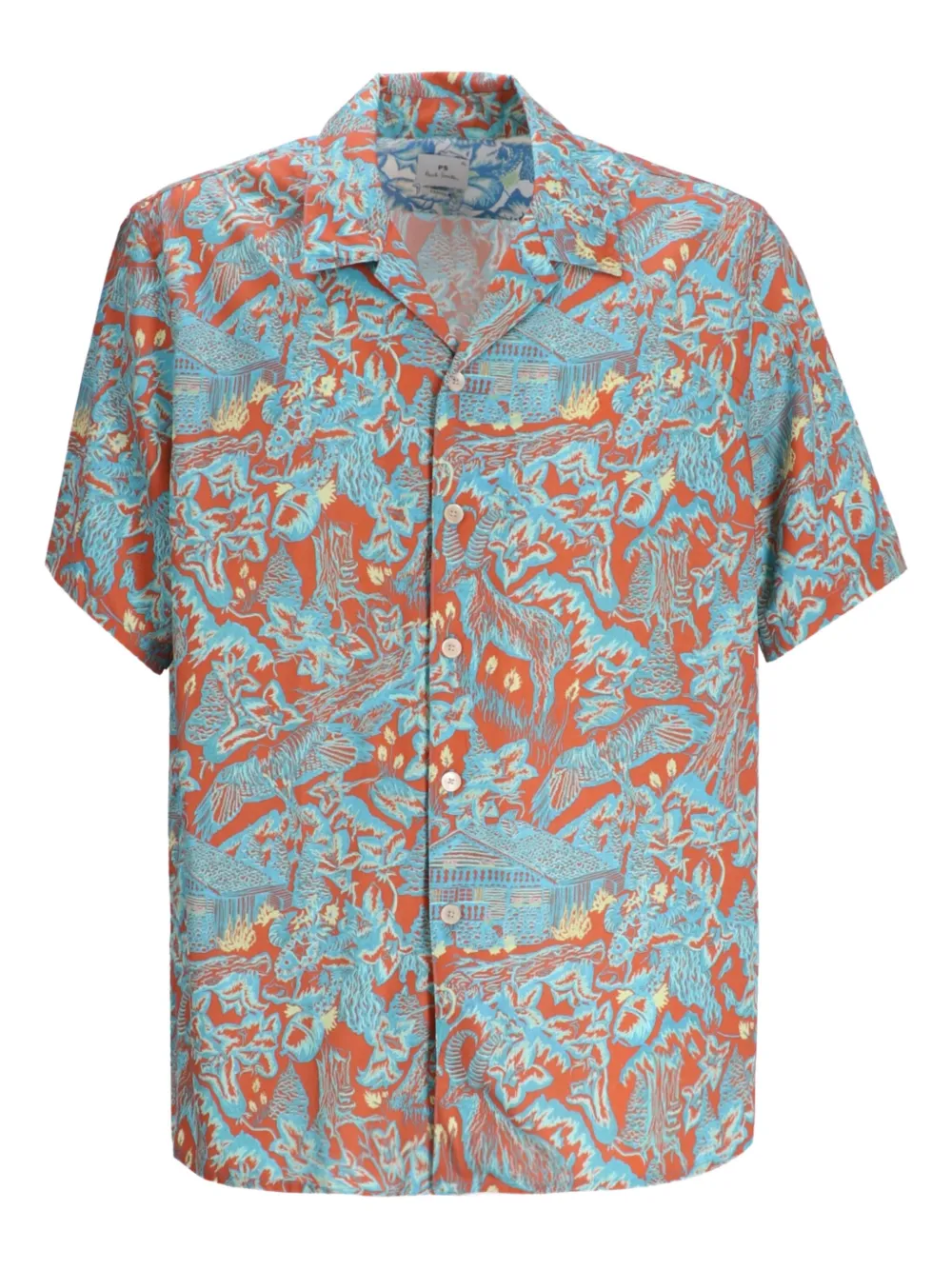 Рубашка с графическим принтом Paul Smith, синий
Рубашка с графическим принтом Paul Smith, синий