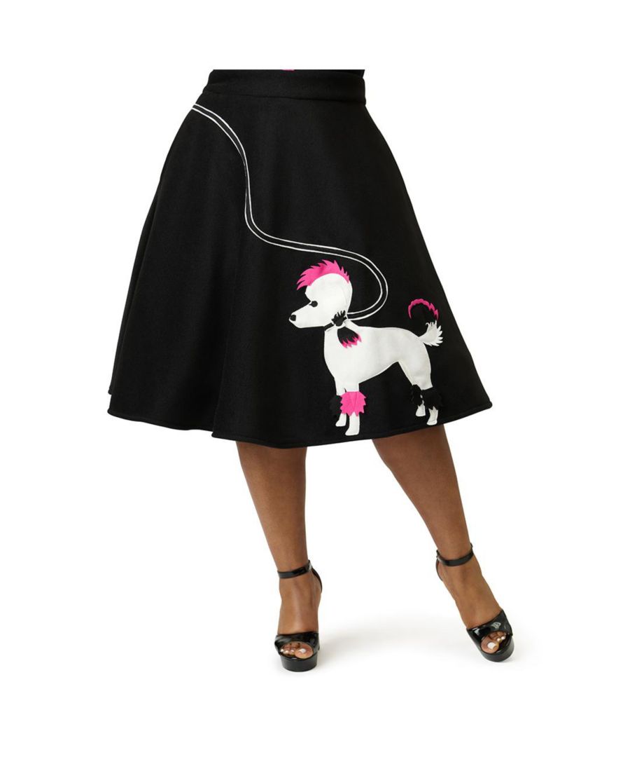 Юбка-трапеция с высокой талией для полных женщин, в стиле магазин газировки Unique Vintage, Black
Юбка-трапеция с высокой талией для полных женщин, в стиле магазин газировки Unique Vintage, Black