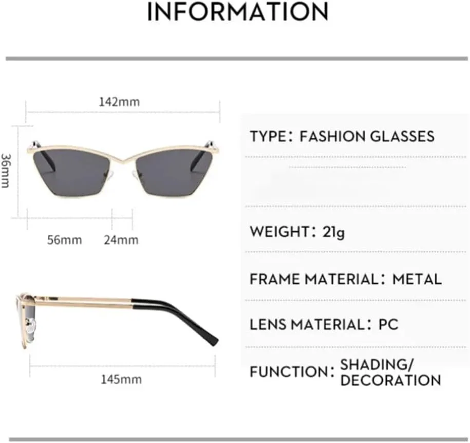 Солнцезащитные очки «Кошачий глаз» для женщин и мужчин, металлические, с защитой от УФ-излучения UV400, для путешествий на открытом воздухе и вождения UYPTK, Tea Tea
Солнцезащитные очки «Кошачий глаз» для женщин и мужчин, металлические, с защитой от УФ-излучения UV400, для путешествий на открытом воздухе и вождения UYPTK, Tea Tea