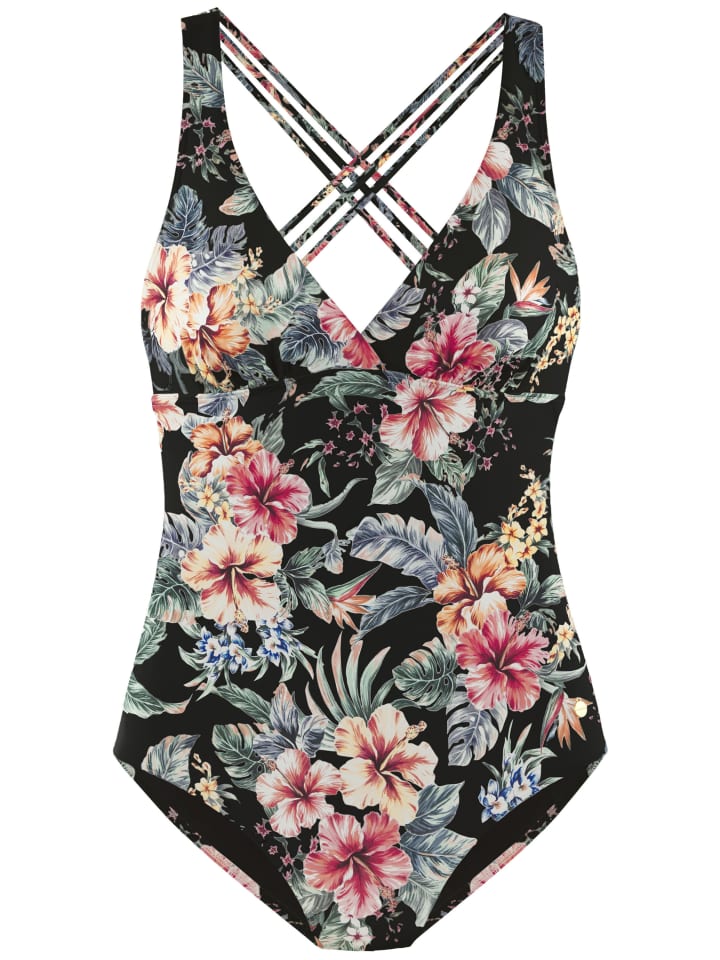 Купальник LASCANA, цвет schwarz bedruckt
Купальник LASCANA, цвет schwarz bedruckt