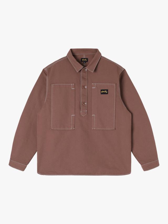 Джинсовая рубашка Painters Pop Over Regular Fit Stan Ray, Acorn Bedford
Джинсовая рубашка Painters Pop Over Regular Fit Stan Ray, Acorn Bedford