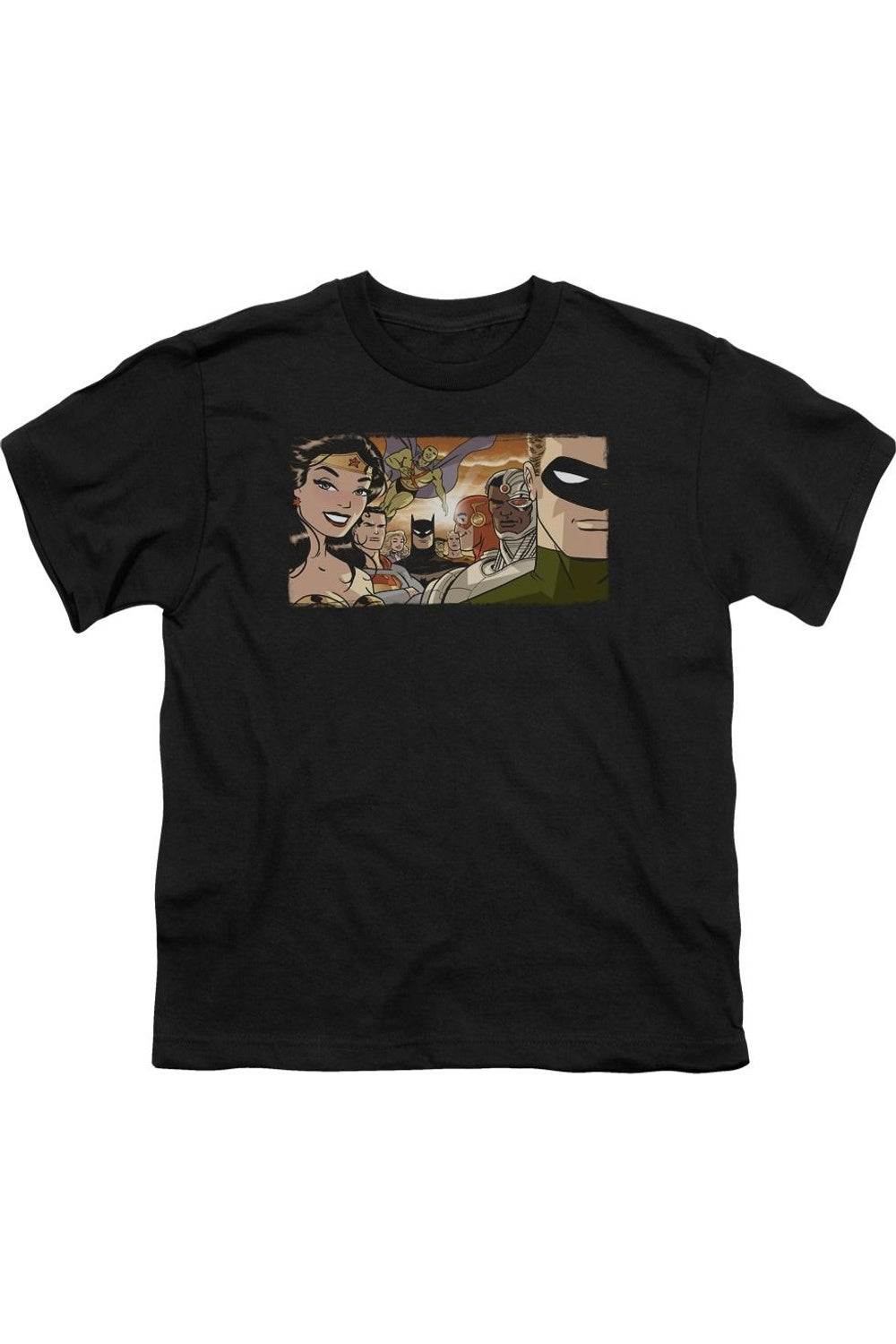 Футболка с коротким рукавом для подростков "Лига справедливости Америки" Gildan, черный
Футболка с коротким рукавом для подростков "Лига справедливости Америки" Gildan, черный