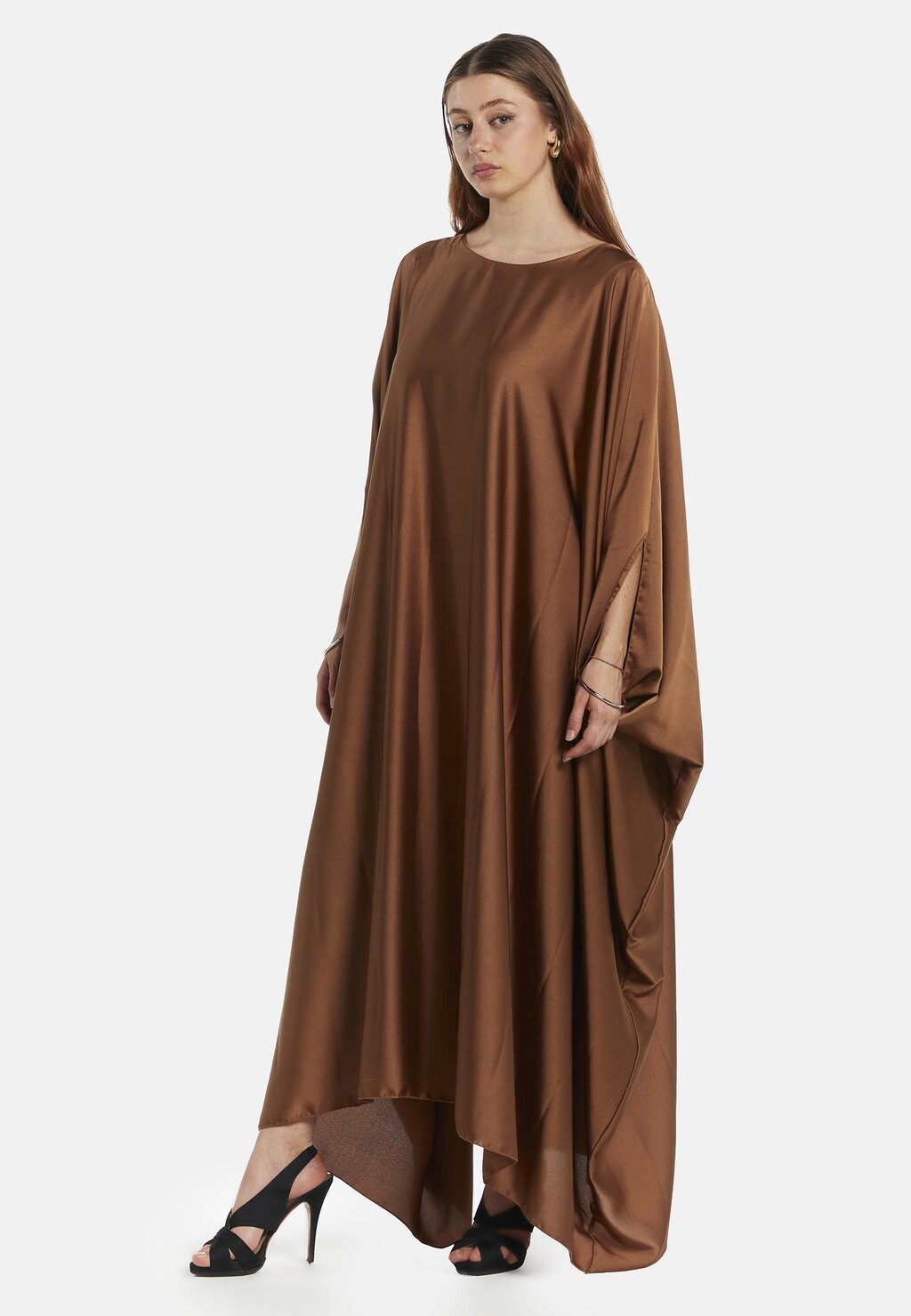 Платье макси ABAYA Elara, коричневый 
Платье макси ABAYA Elara, коричневый