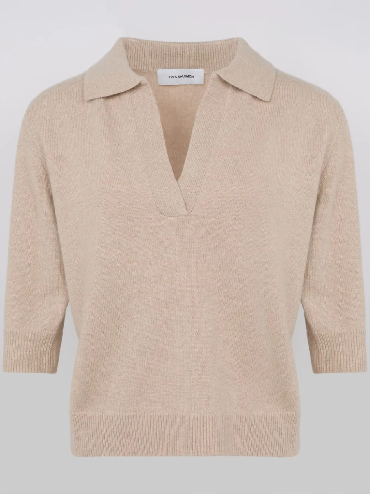 Трикотажная рубашка-поло Yves Salomon, нейтральный
Трикотажная рубашка-поло Yves Salomon, нейтральный