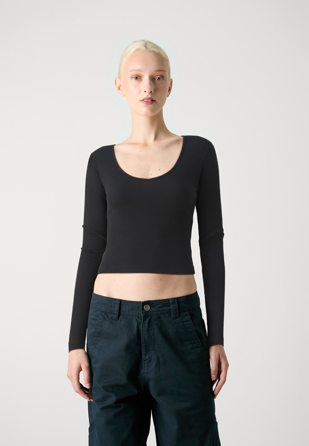 Рубашка с длинным рукавом ONLKAYA VNECK SHORT ONLY, черный
Рубашка с длинным рукавом ONLKAYA VNECK SHORT ONLY, черный