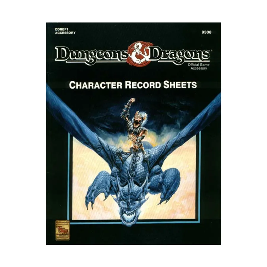 Character Record Sheets, Basic Dungeons & Dragons (Original Edition) - Sourcebooks & Accessories, мягкая обложка
Character Record Sheets, Basic Dungeons & Dragons (Original Edition) - Sourcebooks & Accessories, мягкая обложка