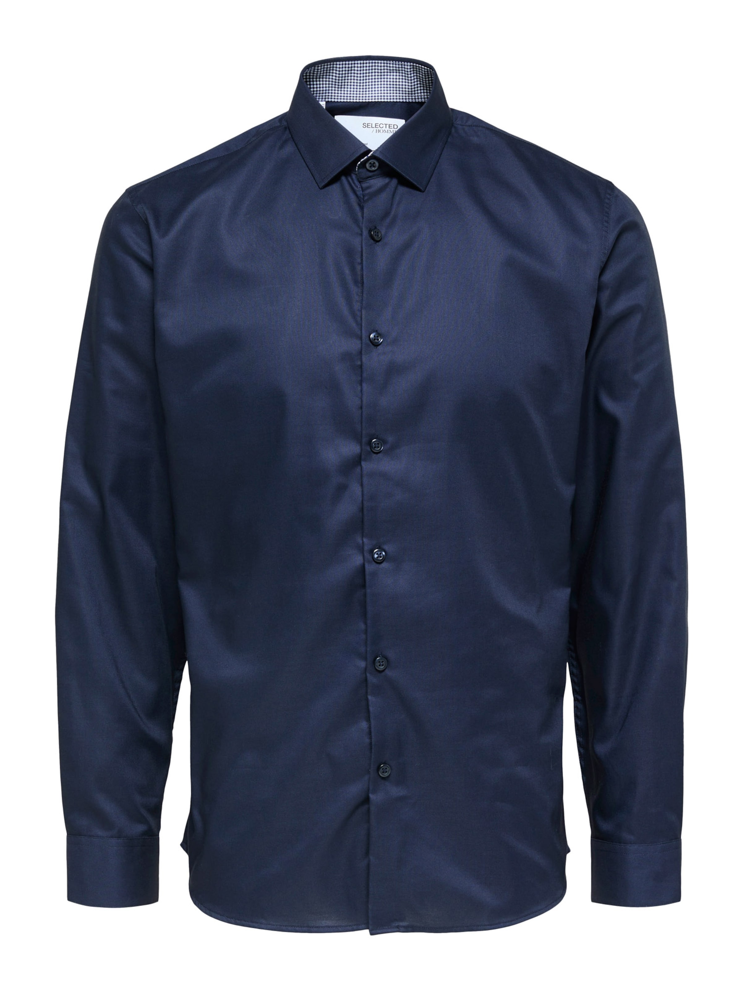 SELECTED Рубашка на пуговицах Slim fit 'SLHZARK' в темно-синем цвете
SELECTED Рубашка на пуговицах Slim fit 'SLHZARK' в темно-синем цвете