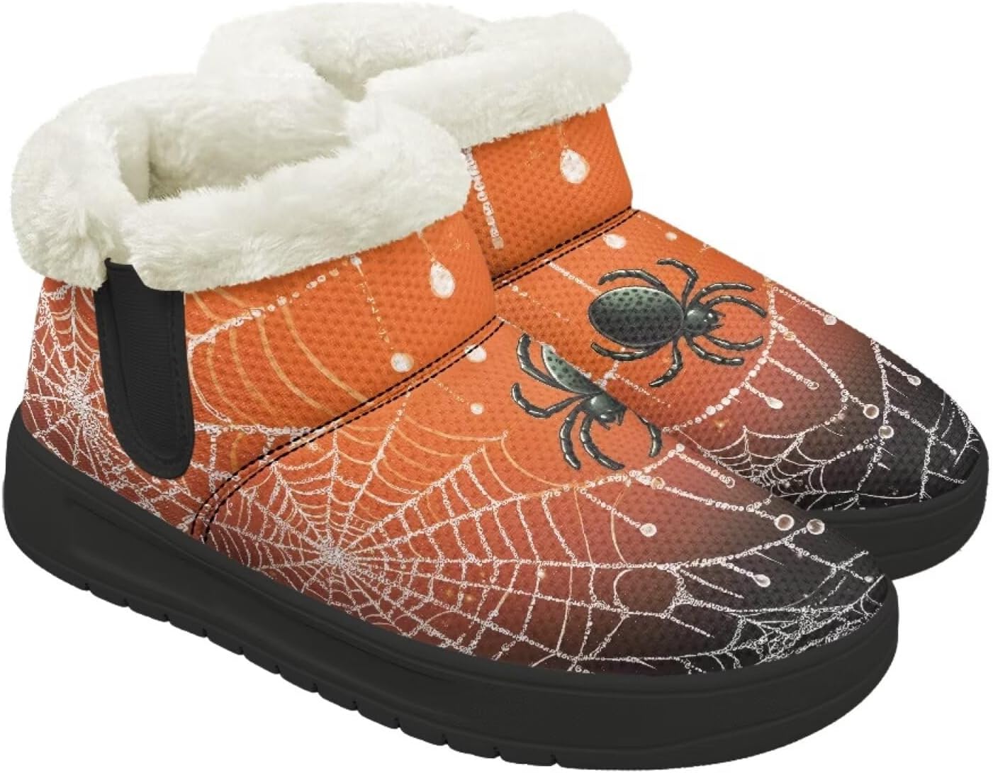 Зимние утепленные ботинки Forchrinse для женщин и мужчин, комфортные полусапожки с антискользящей подошвой для улицы, Halloween Spider Web Printed
Зимние утепленные ботинки Forchrinse для женщин и мужчин, комфортные полусапожки с антискользящей подошвой для улицы, Halloween Spider Web Printed