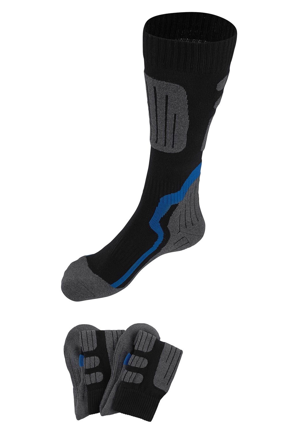 Носки GO IN Kniestrümpfe, цвет 2x schwarz grau
Носки GO IN Kniestrümpfe, цвет 2x schwarz grau