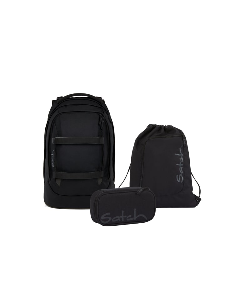 Satch Набор школьных рюкзаков PACK Blackjack, 3 предмета, черный
Satch Набор школьных рюкзаков PACK Blackjack, 3 предмета, черный