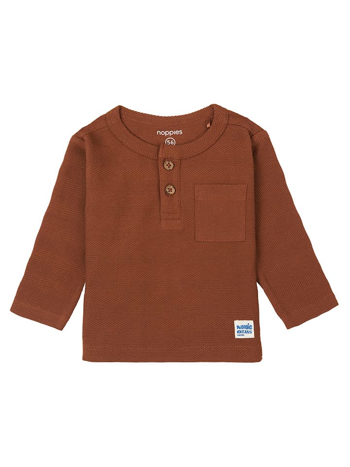 Noppies Футболка с длинными рукавами "Габирия" коричневого цвета
Noppies Футболка с длинными рукавами "Габирия" коричневого цвета
