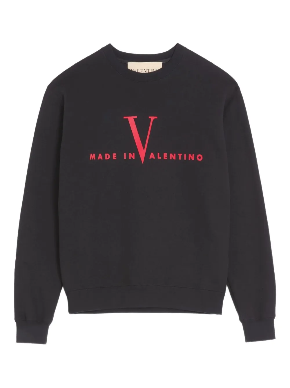 Свитшот с логотипом и круглым вырезом Valentino Garavani, черный
Свитшот с логотипом и круглым вырезом Valentino Garavani, черный