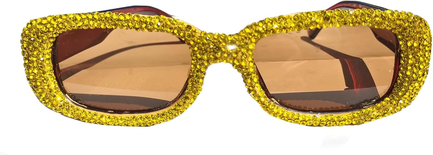 Солнцезащитные очки Helena прямоугольной формы с бриллиантами, квадратные солнцезащитные очки со стразами, винтажные женские блестящие солнцезащитные очки для вечеринок, Yellow
Солнцезащитные очки Helena прямоугольной формы с бриллиантами, квадратные солнцезащитные очки со стразами, винтажные женские блестящие солнцезащитные очки для вечеринок, Yellow