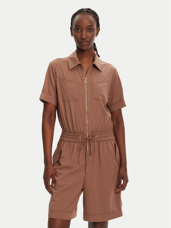 Комбинезон стандартного кроя TA5145 TS922 Liu Jo Sport, коричневый
Комбинезон стандартного кроя TA5145 TS922 Liu Jo Sport, коричневый