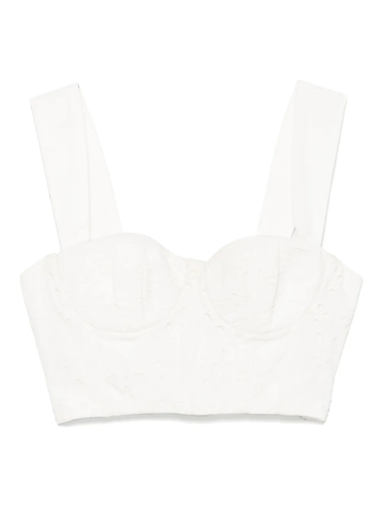 Топ с вышивкой англ Hemant And Nandita, белый 
Топ с вышивкой англ Hemant And Nandita, белый