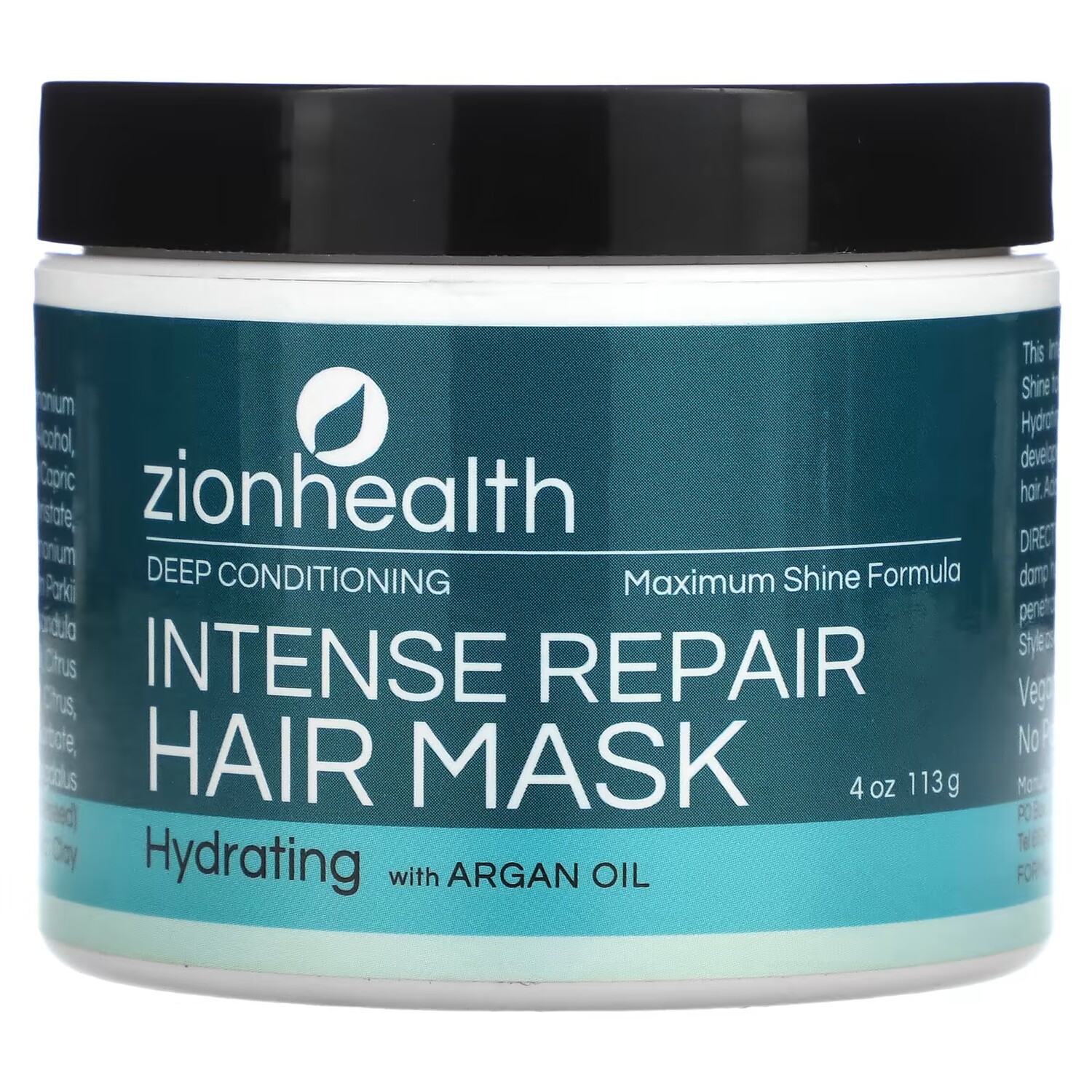 Маска для волос Zion Health Intense Repair, 4 унции (113 г)
Маска для волос Zion Health Intense Repair, 4 унции (113 г)