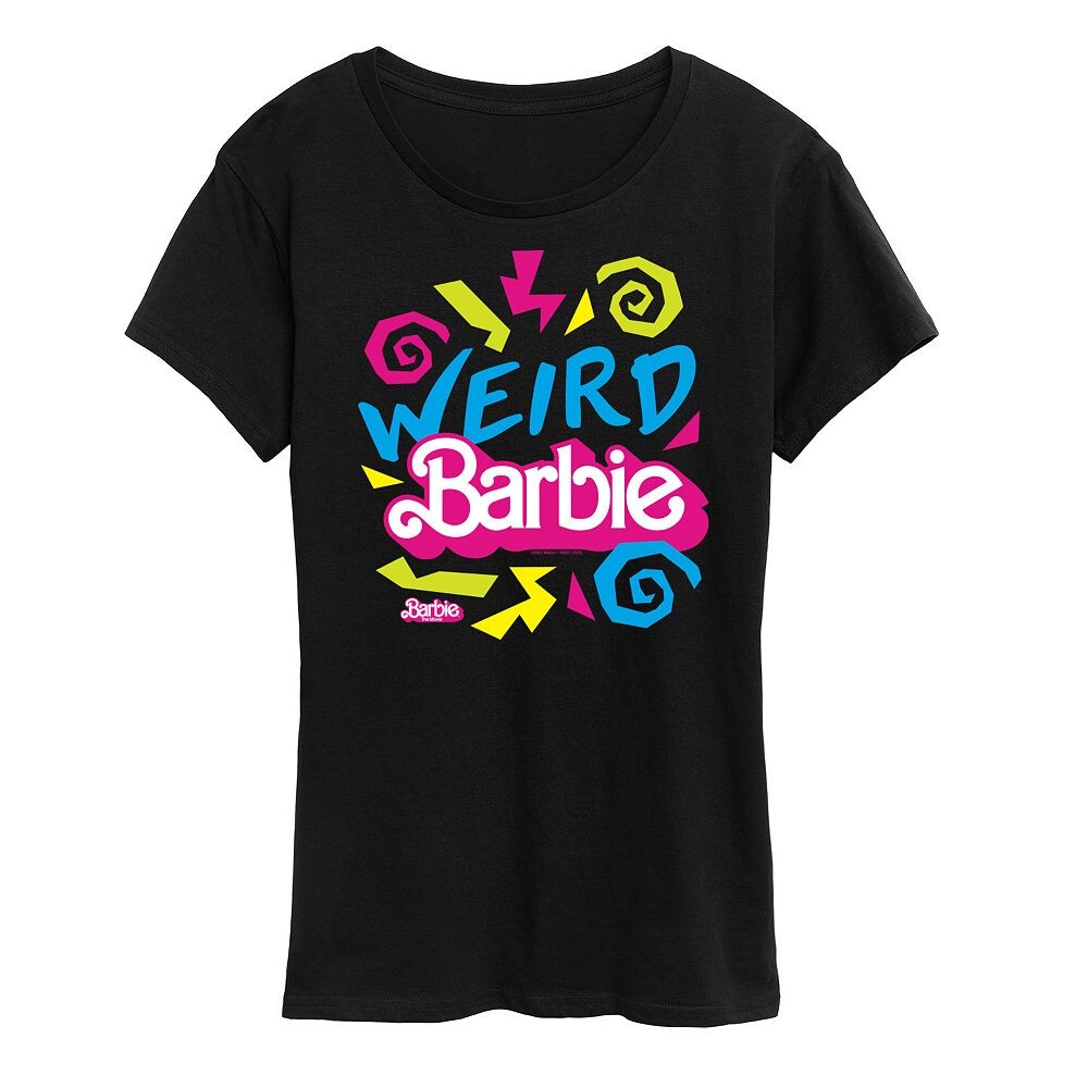 Женская футболка с рисунком Barbie The Movie Weird Barbie Licensed Character, черный
Женская футболка с рисунком Barbie The Movie Weird Barbie Licensed Character, черный