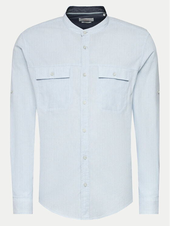 Рубашка стандартного кроя S.Oliver, синий
Рубашка стандартного кроя S.Oliver, синий