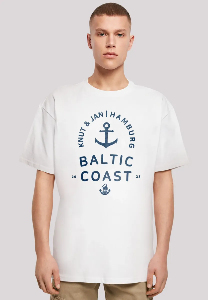 F4NT4STIC Футболка "Baltic Sea Logo Knut & Jan Hamburg", принт, белый
F4NT4STIC Футболка "Baltic Sea Logo Knut & Jan Hamburg", принт, белый