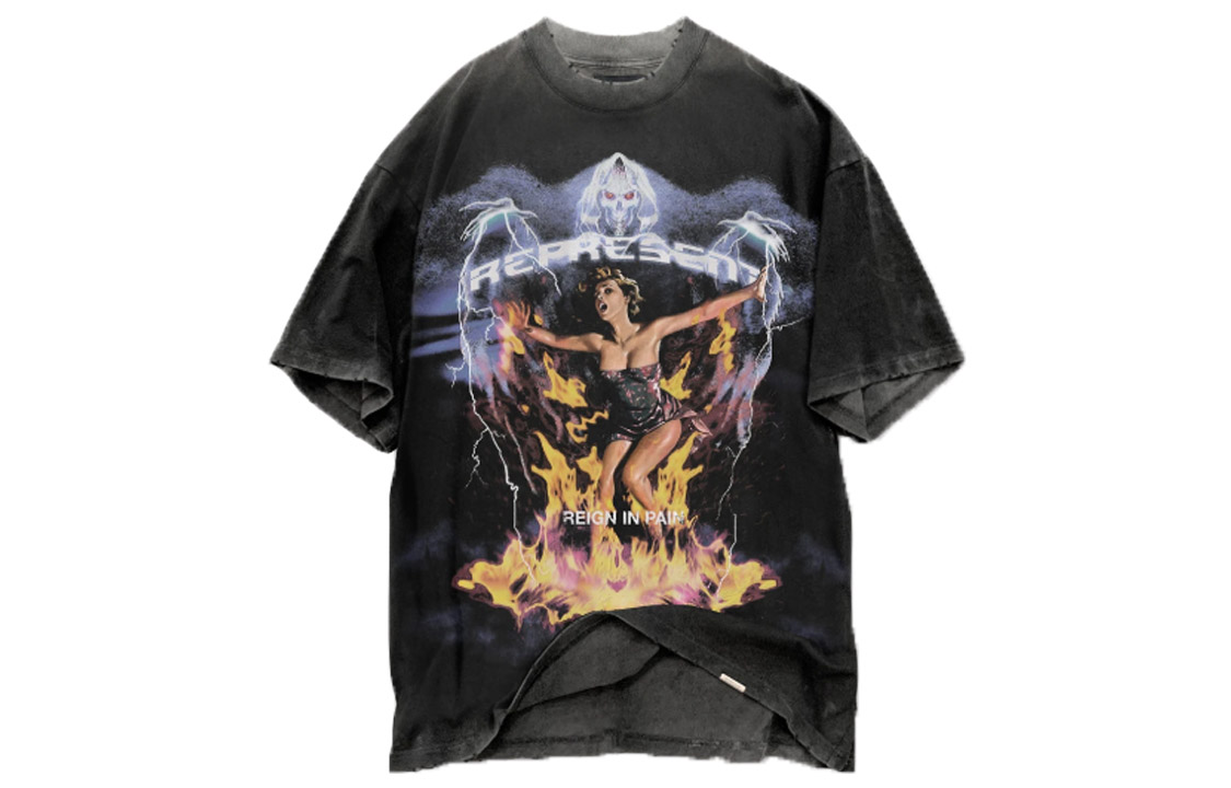 Футболка Spirit Reaper Reign In Pain REPRESENT, черный
Футболка Spirit Reaper Reign In Pain REPRESENT, черный