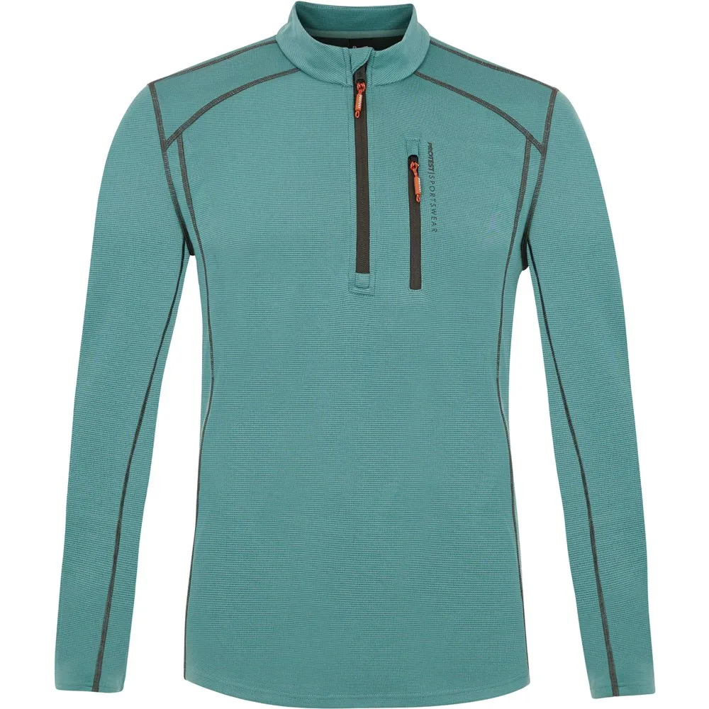 Лонгслив Protest Prtkurano half zip, зеленый
Лонгслив Protest Prtkurano half zip, зеленый