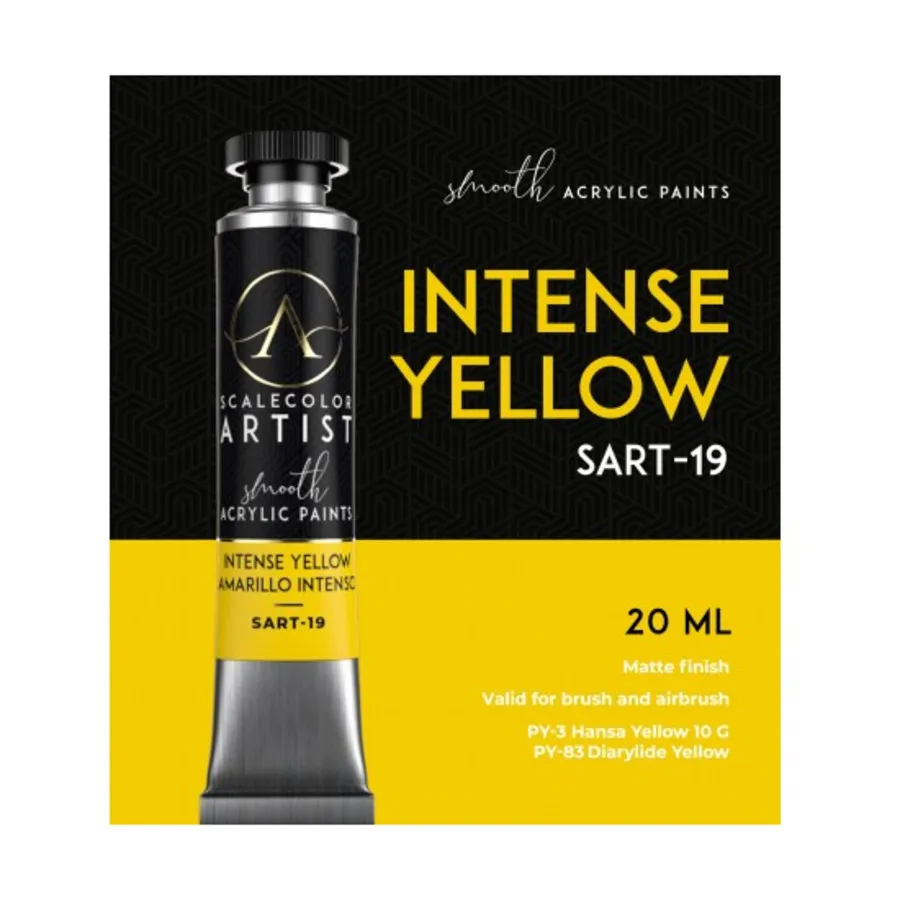 Интенсивный желтый, Scalecolor Artist Paints - Reds, Yellows, Oranges, and Pinks 
Интенсивный желтый, Scalecolor Artist Paints - Reds, Yellows, Oranges, and Pinks