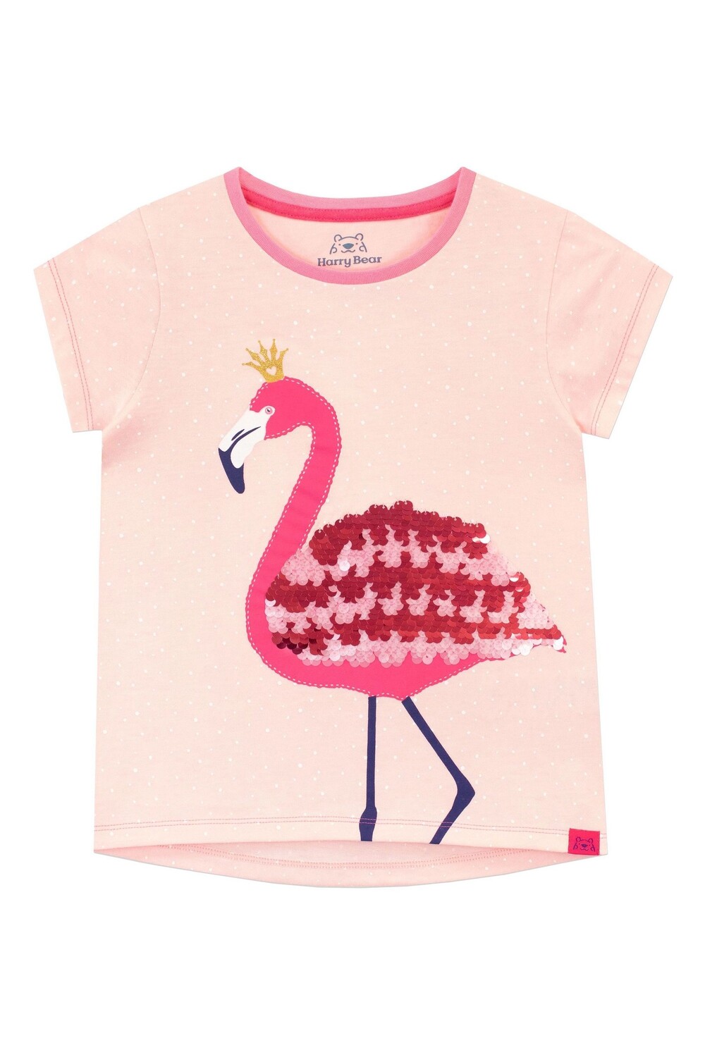 Футболка с пайетками и фламинго Harry Bear, розовый
Футболка с пайетками и фламинго Harry Bear, розовый