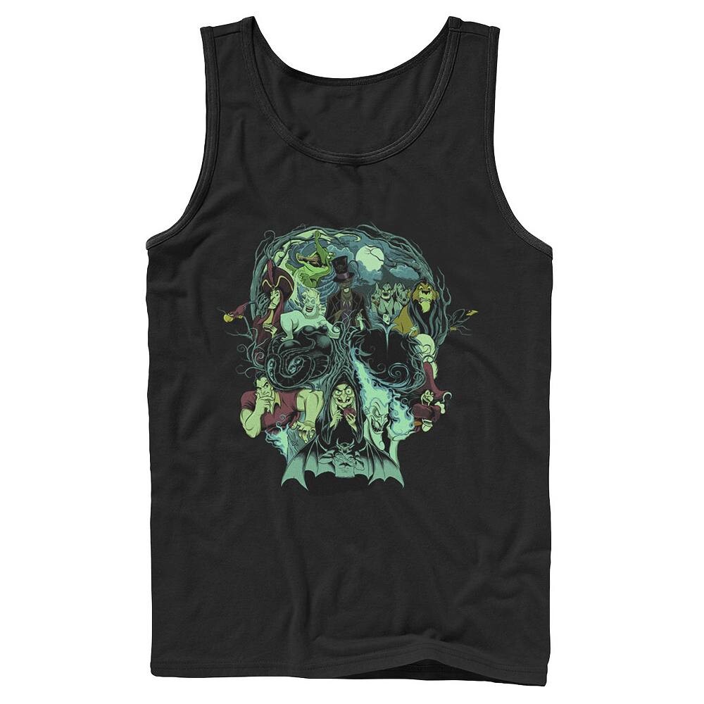 Мужская майка Disney's Villains Skull Mashup Licensed Character, черный
Мужская майка Disney's Villains Skull Mashup Licensed Character, черный