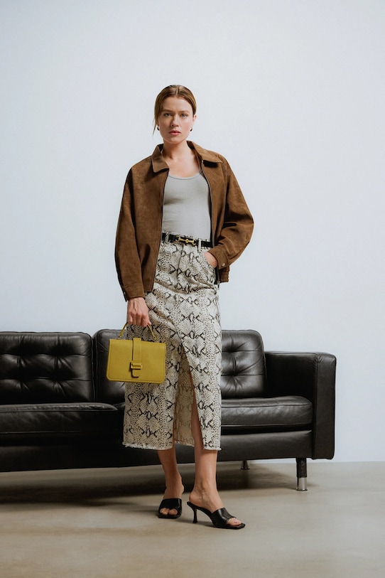 Хлопковая юбка Answear.Lab, бежевый
Хлопковая юбка Answear.Lab, бежевый