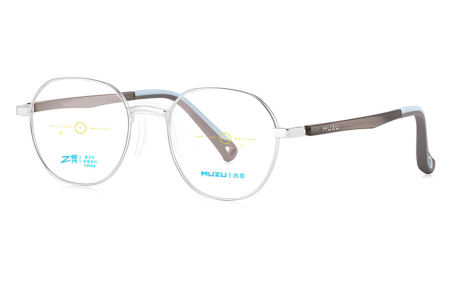 MUZU Унисекс очки для зрения, Silver | Transparent Gray-C02+0% UV Protection Non-Prescription Lenses
MUZU Унисекс очки для зрения, Silver | Transparent Gray-C02+0% UV Protection Non-Prescription Lenses