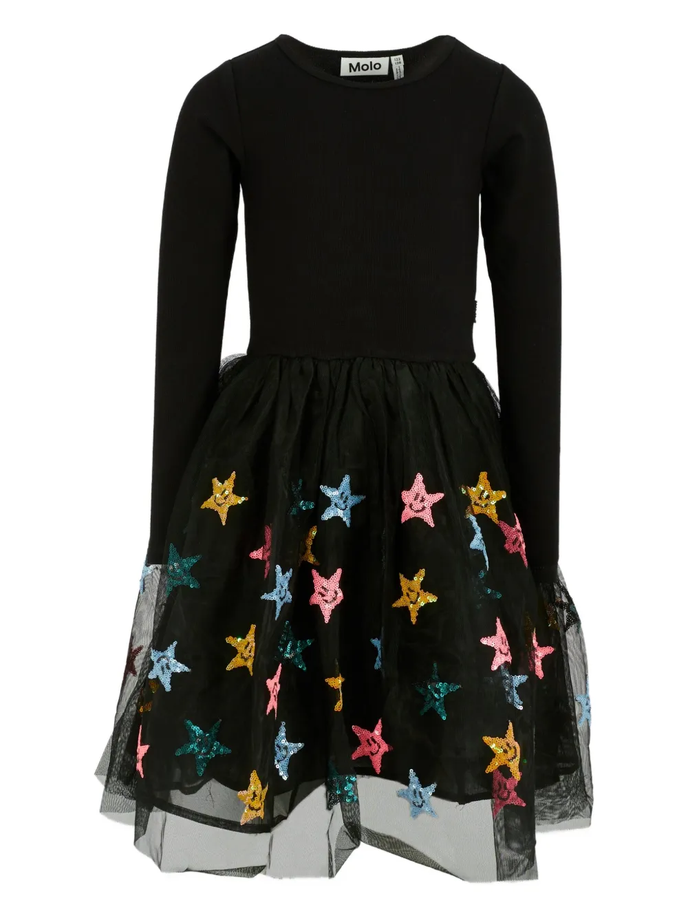 Платье из тюля с пайетками Molo, черный
Платье из тюля с пайетками Molo, черный