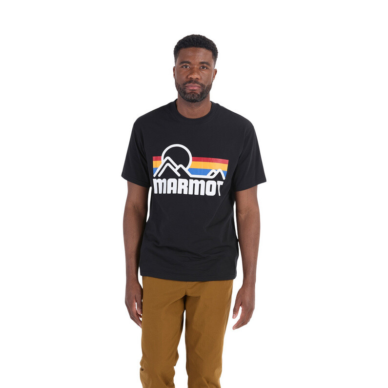 Мужская футболка с прибрежным рисунком Marmot, черный
Мужская футболка с прибрежным рисунком Marmot, черный