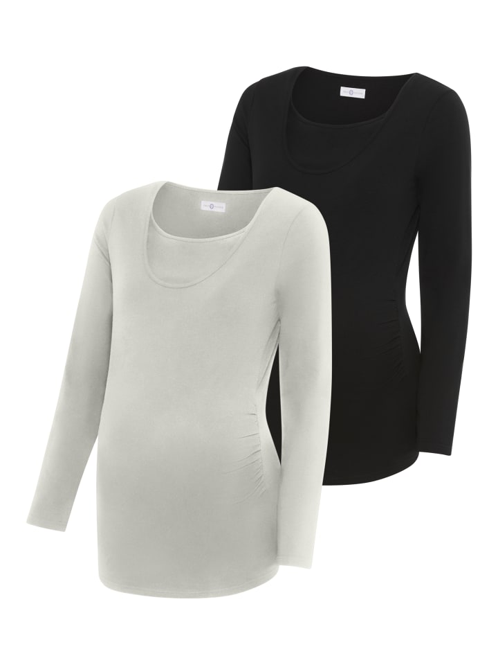 Рубашка для беременных в черно-сером меланжевом цвете neun 9 monate
Рубашка для беременных в черно-сером меланжевом цвете neun 9 monate