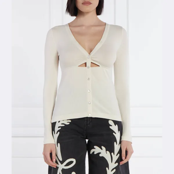 Узкая блузка миллионера Pinko, экрю
Узкая блузка миллионера Pinko, экрю