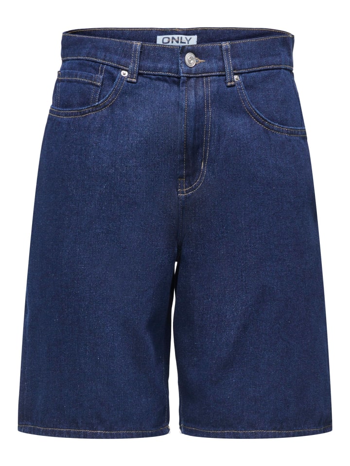 Джинсовые шорты ONLY, темно-синий деним
Джинсовые шорты ONLY, темно-синий деним