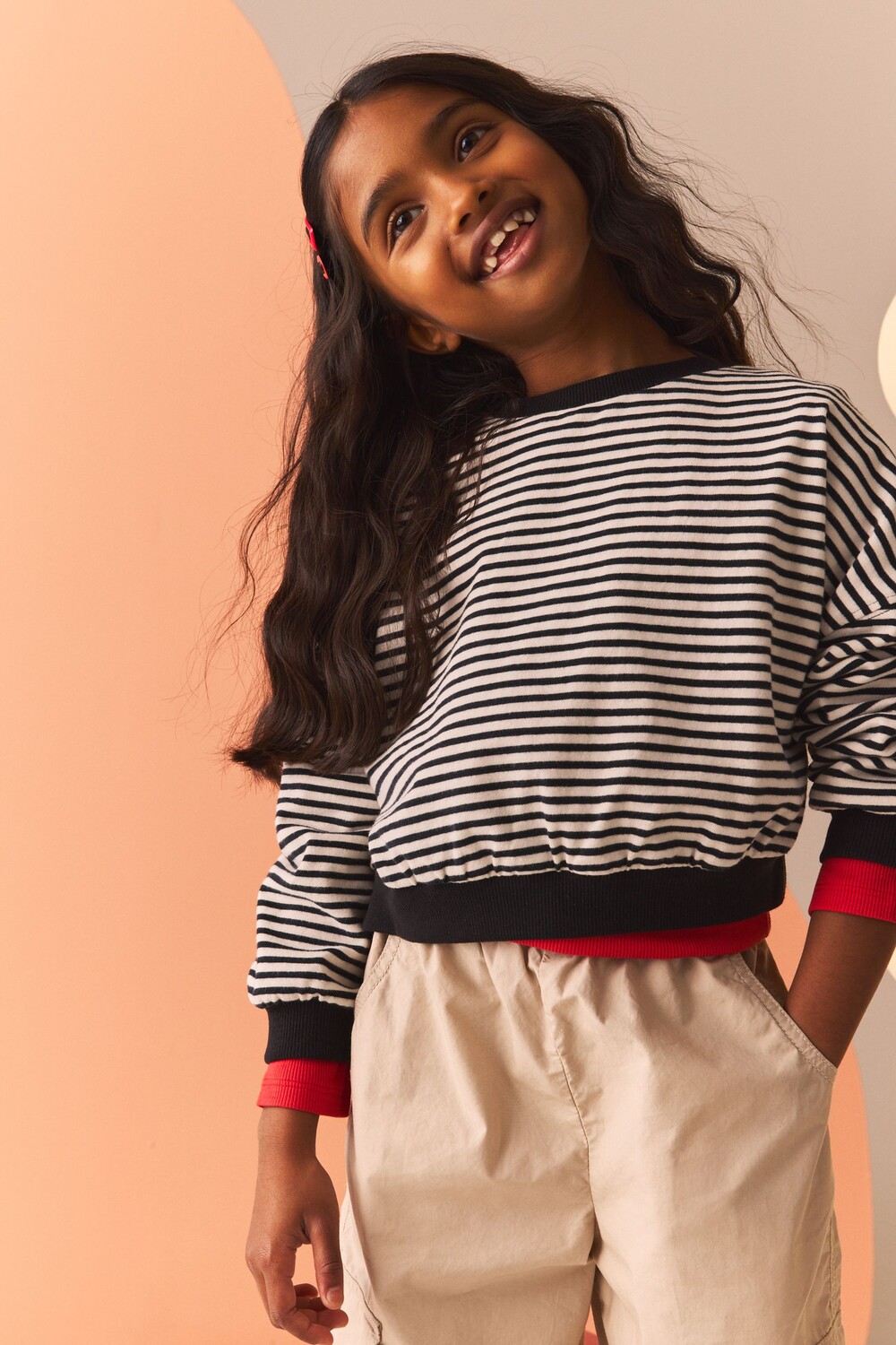 Свитшот свободного кроя с длинными рукавами из 100% хлопка с принтом (3 16 лет) Next, черный
Свитшот свободного кроя с длинными рукавами из 100% хлопка с принтом (3 16 лет) Next, черный