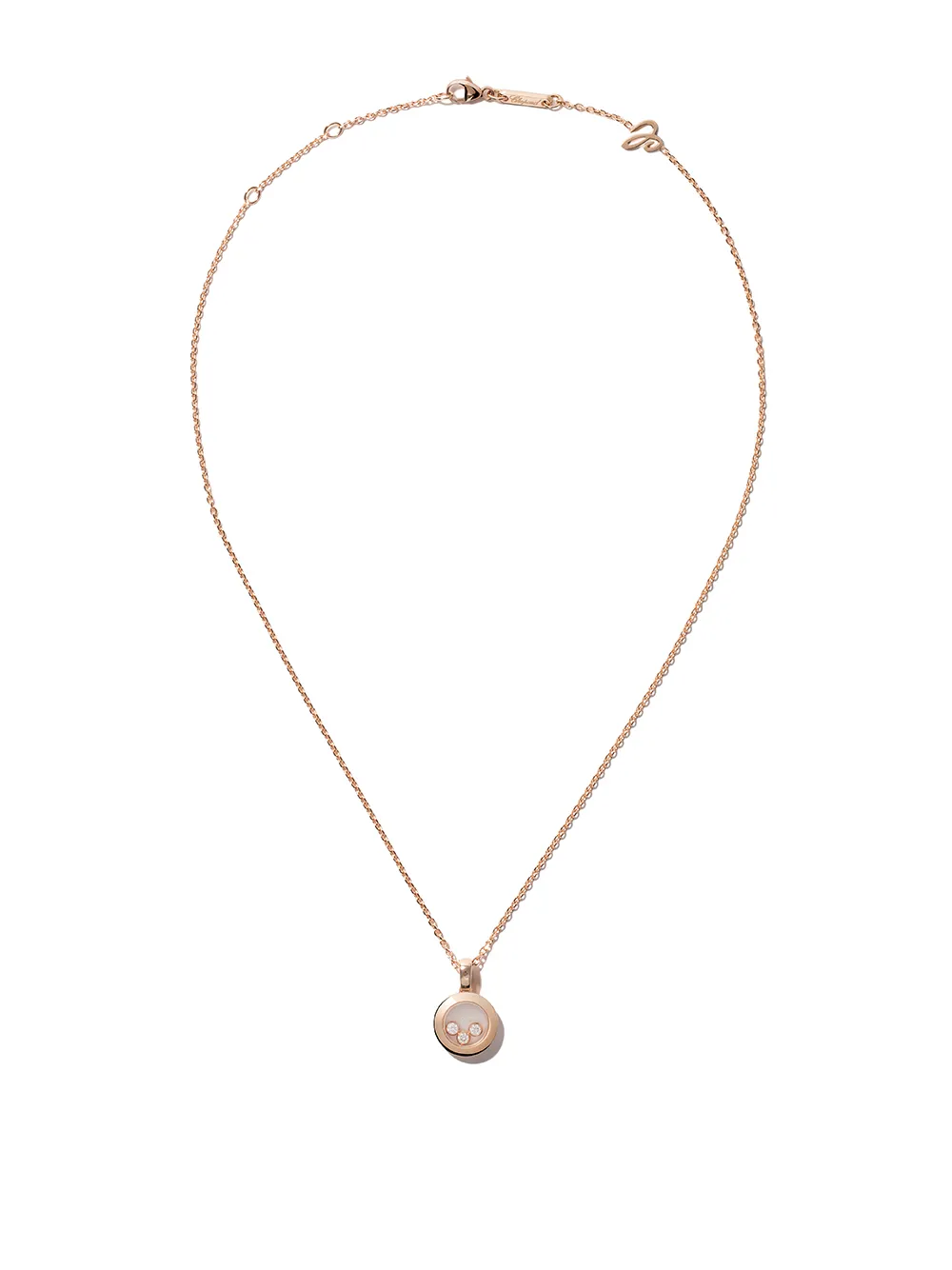 Колье Happy Diamonds Icons из розового золота с бриллиантами Chopard
Колье Happy Diamonds Icons из розового золота с бриллиантами Chopard