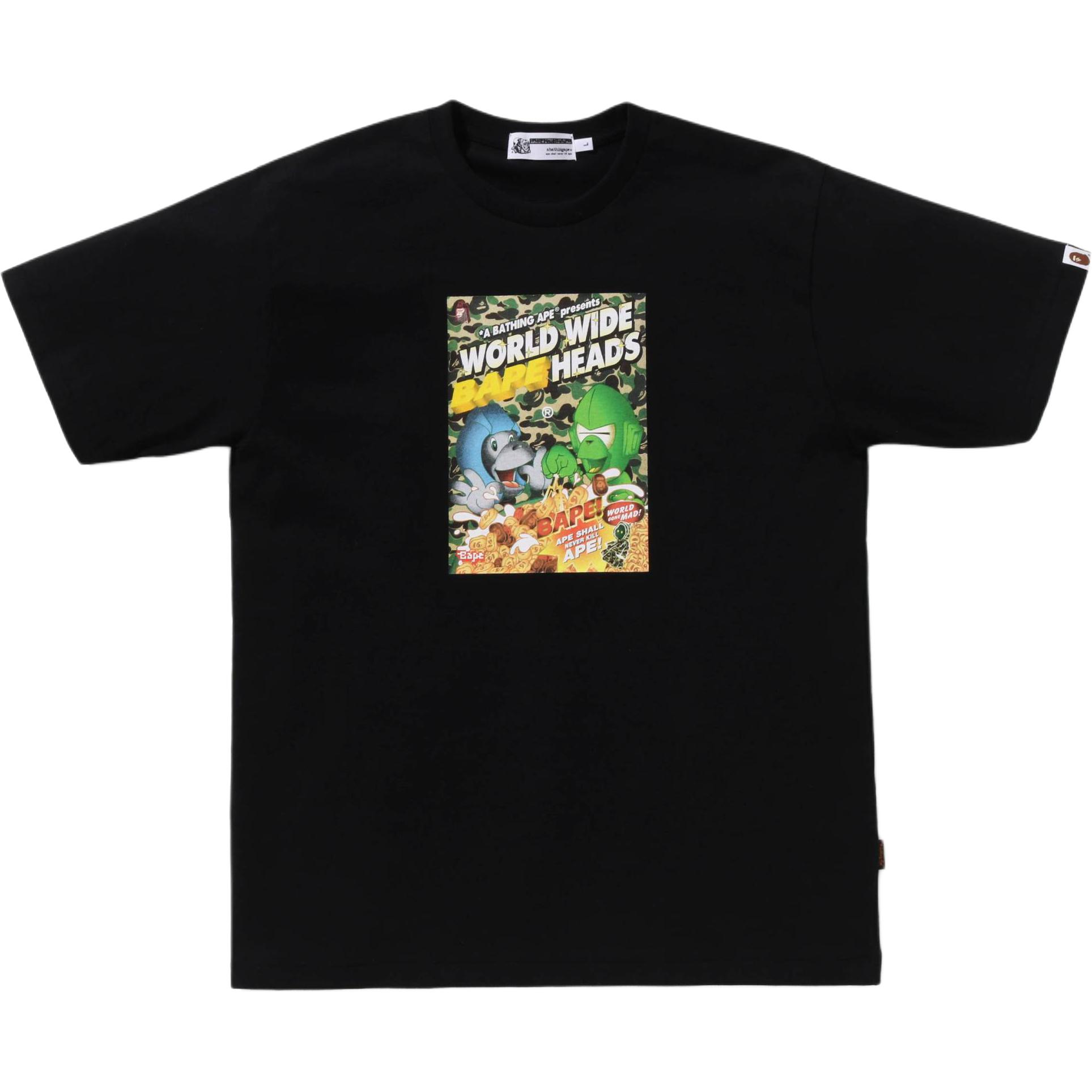 Футболка heads flyer A BATHING APE, черный
Футболка heads flyer A BATHING APE, черный