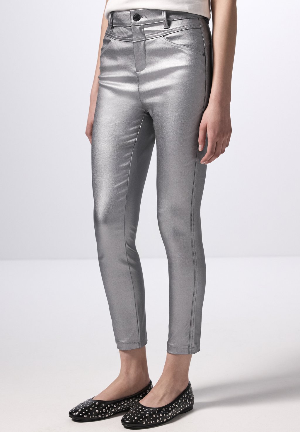 Брюки Street One Studio, серебристый
Брюки Street One Studio, серебристый
