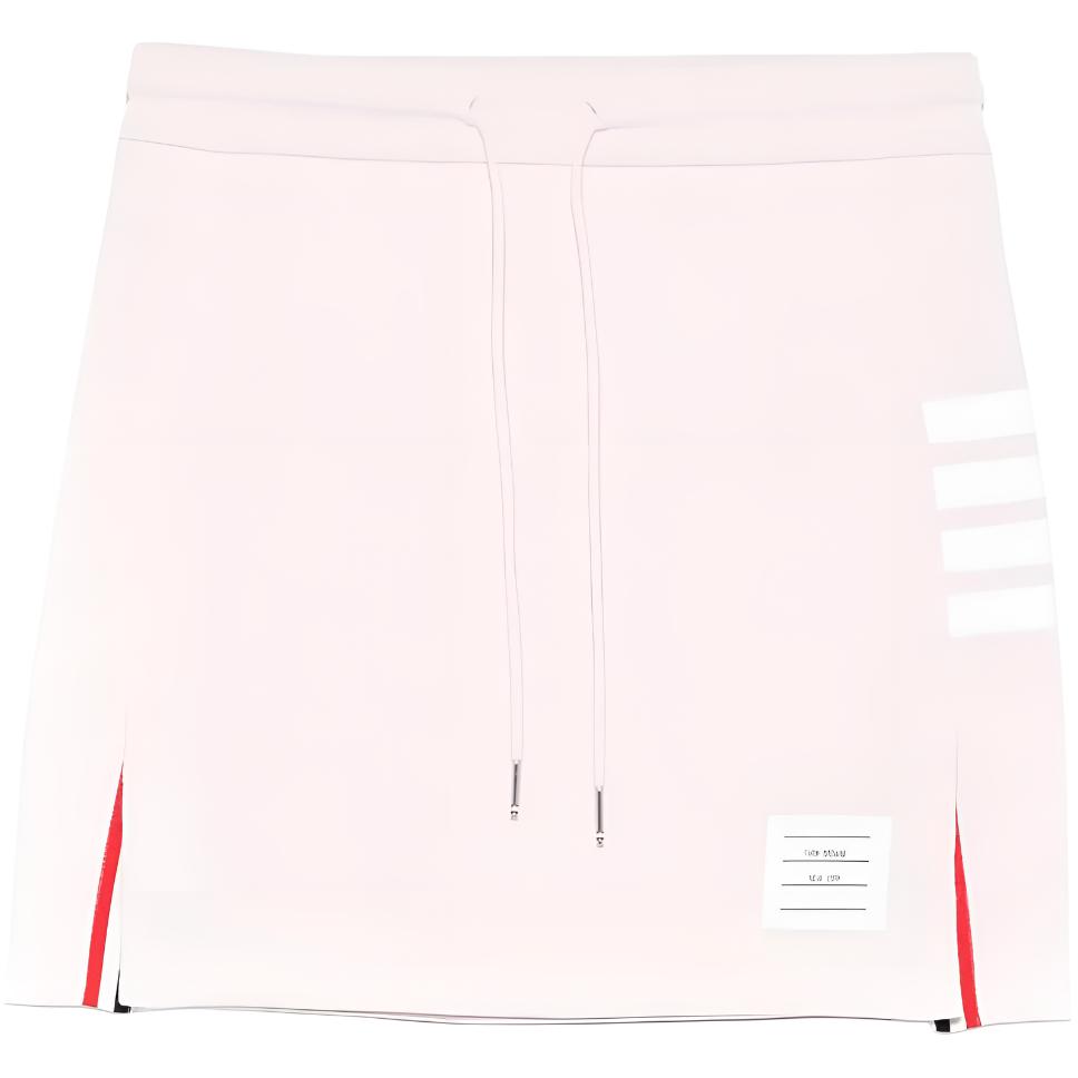Мини-юбка с 4 полосками и шнурком THOM BROWNE, розовый
Мини-юбка с 4 полосками и шнурком THOM BROWNE, розовый