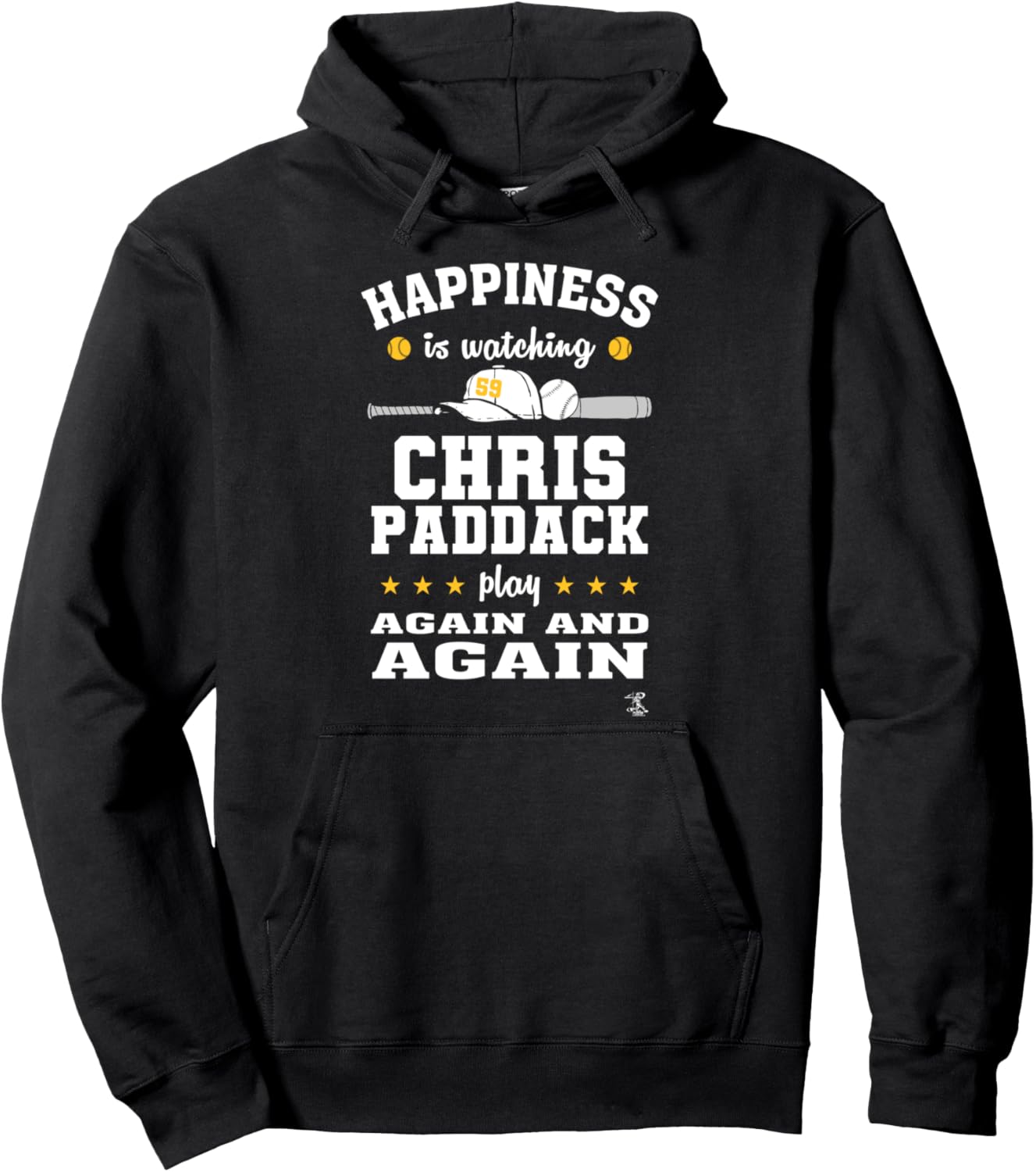 Худи Chris Padak Happiness is Watching Game Day, черная Ballpark Mvp
Худи Chris Padak Happiness is Watching Game Day, черная Ballpark Mvp