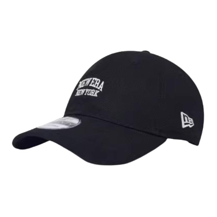 New Era Хлопковая бейсболка унисекс черная, Black 
New Era Хлопковая бейсболка унисекс черная, Black