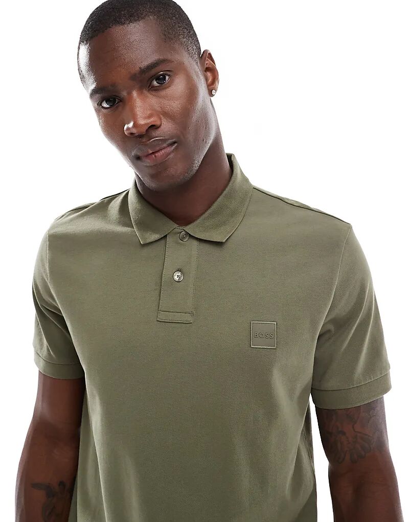 Поло Boss Orange Passenger зеленого цвета
Поло Boss Orange Passenger зеленого цвета